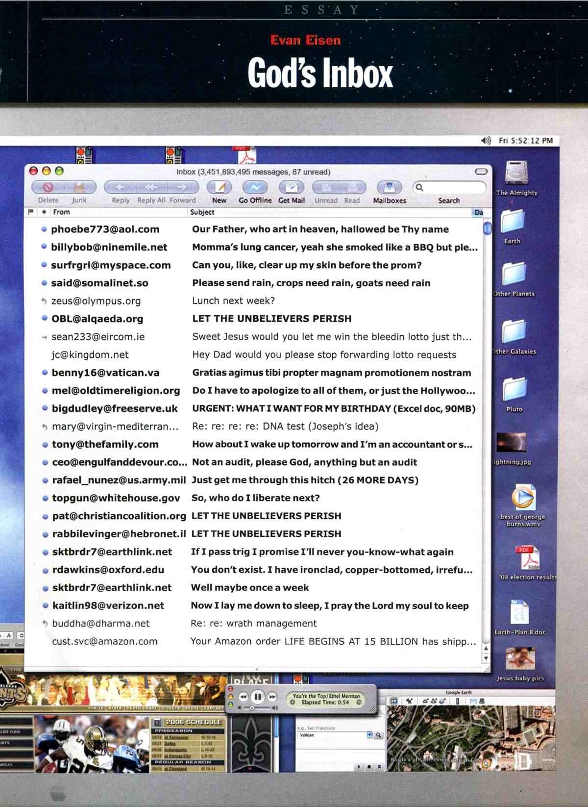 Mac mail hanging on download pc